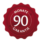 90 Monate Garantie